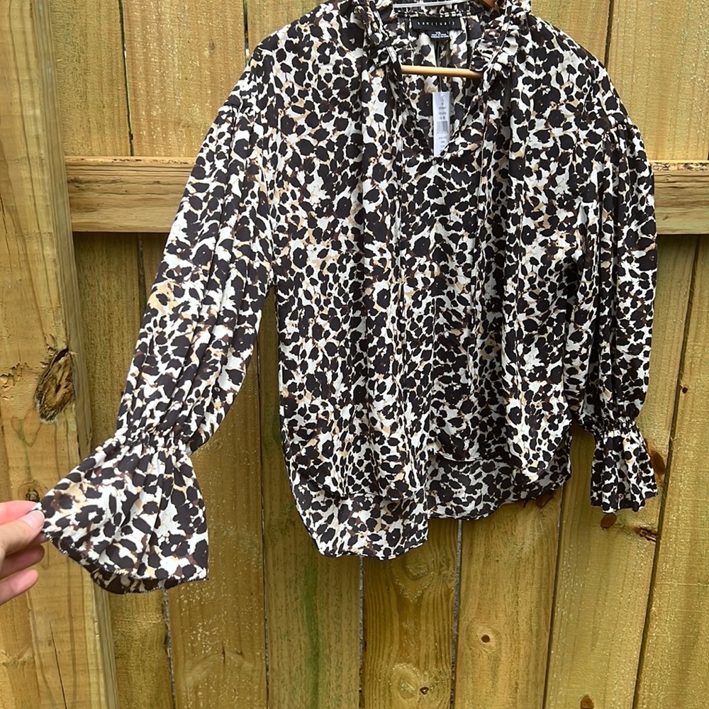 NEW Sanctuary Leopard print top